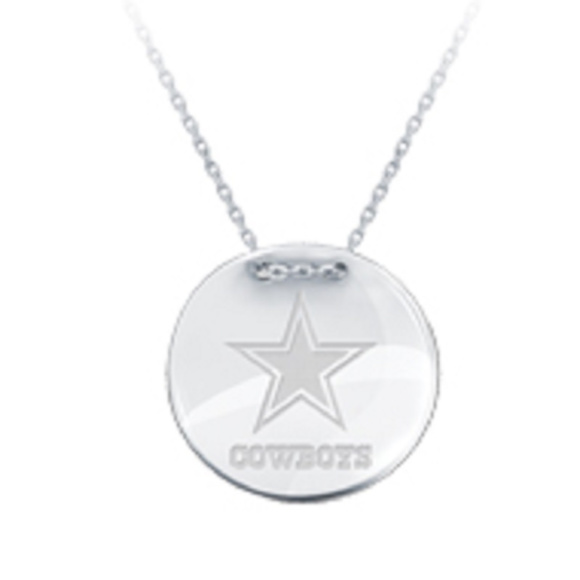 NFL Football Dallas Cowboys Tailored dics Necklace
